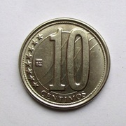 10 Centymów 2009 r.  Wenezuela