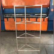 regał ze stali nierdzewnej