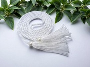 CINGULUM (2mb) BIAŁY KOLOR, SZNUR DO ALB