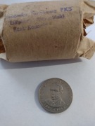 rulon kasowy z monetami