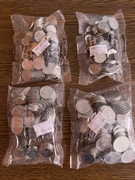 Woreczki 10gr, 20gr, 50gr, 1zł 2019r STAL powlek.