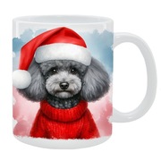 KUBEK Z PSEM Pudel toy - IDEALNY PREZENT, PERSONALIZACJA,24HWYS