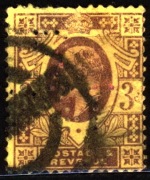 Wielka Brytania 1902 Mi 108A King Edward VII (1)