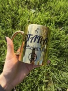 Kubek lustro złoty 330 ml stara będziesz świadkową