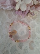 Bransoletka handmade z naturalnych kamieni hematyt kamień słoneczny kwarc t