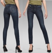 spodnie G-STAR 3301 STUDS MID SKINNY D12902-A406-A569 W27 L32