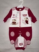 Pajacyk niemowlęcy rozmiar 68 różowy