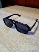 Piękne męskie okulary przeciwsłoneczne lub unisex 2026 kwadratowe luksusowe