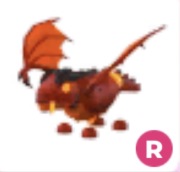 Lava Dragon R - Adopt Me Roblox