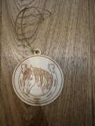 Medal z koniem 2019 rok, drewniany 