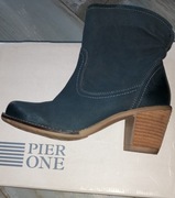 Pier One botki damskie skórzane rozmiar 37
