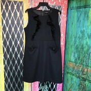 Nowa czarna sukienka Boohoo [L]