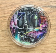 Srebrna moneta CYBERPUNK Niue 2021 2oz