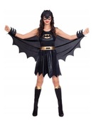 Kostium, strój karnawałowy BatGirl, kobieta Batmana rozm. S