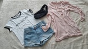Zestaw ubrań dla dziewczynki M/L