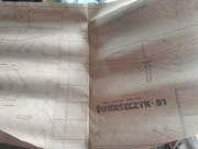 Opis budowy modelu szybowca szkolnego Świerszczyk 81 PRL instrukcja 