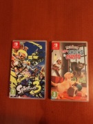 Nintendo Switch – 2 gry: Splatoon 3 + Puppies & Kittens – stan bardzo dobry
