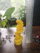 Wąż świeca z wosku pszczelego