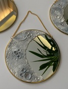 LUSTRO KSIĘŻYC | RĘCZNIE ROBIONE | 20 CM ŚREDNICA