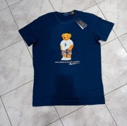 Granatowy męski t-shirt Polo Ralph Lauren w rozmiarze M