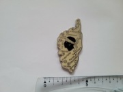 Magnes na lodówkę - 424f. KORSYKA Metalowa MAPA