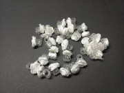 Spinki do włosów żabki kraby krabiki różyczki białe komunia ślub chrzest