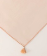 Duża ozdobna chusta szal stole róż organza etola orient boho bohemian etno