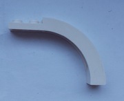 Lego 6060 Biały łuk 1 x 6 x 3 1/3 4162