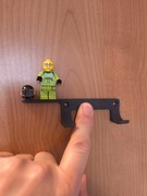 Uchwyt ścienny do LEGO Speed Champion i figurkę 