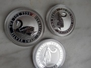Srebrna Moneta Australijski Łabędź 2017 1 oz Ag (labedz Swan łąbądź)