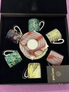 Roberto Cavalli zestaw filiżanek 6szt NOWE