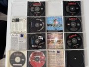 Amiga 8 płyt CD MACD ACS Scene Explorer gry programy Ortotris