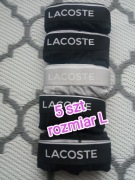 Bokserki męskie Lacoste 5 szt L , patrz fotki i opis 