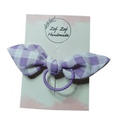 Gumeczka do włosów supełek w kratkę 