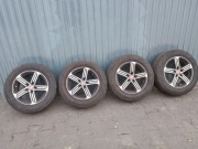 Koła: Opony+Felgi ALUMINIOWE 15 Santiago/letnie/używane