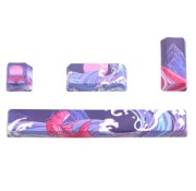 KEYCAPS zestaw wzorzystych klawiszy 4 szt