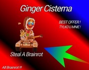 Roblox Steal A Brainrot Ginger Cisterna 216k/s NAJTANIEJ !