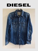 Diesel męska koszula jeansowa L niebieska 