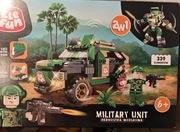 Nowe klocki Ala lego idealne na prezent auto wojskowe   święta prezent 