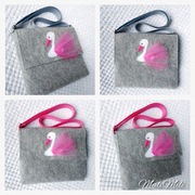 Torebka Handmade Filc Tiul Dla Dziewczynki 
