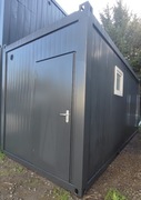 Kontener biurowy mieszkalny socjalny magazynowy standard 6x2,5m odnowiony
