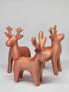 Zestaw Świątecznych Reniferów (Boże Narodzenie)