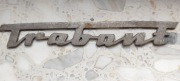 Trabant stary znaczek aluminiowy 