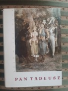 Pan Tadeusz Adam Mickiewicz Arkady 1959 rok ilustracje M.E. Andriollego