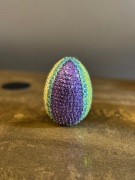 Jajko ozdobne z cekinów