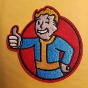 Naszywka Fallout – Vault Boy Thumbs Up Naprasowanka Termo