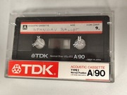 Kaseta TDK A -  90 minut 