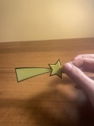 Spadajaca gwiazda ozdoba swiateczna