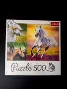 Puzzle Konie. Trefl 500. Nowe w folii