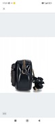 Monnari torebka damska listonoszka skóra ekologiczna granat crossbody